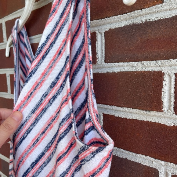 GAP Stripe Flared Tank Top Small - Picture 9 of 9